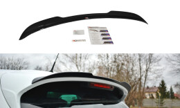 Heck Spoiler Aufsatz Abrisskante für RENAULT CLIO MK4 RS schwarz Hochglanz