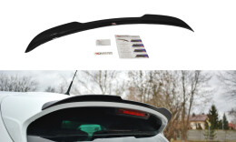 Heck Spoiler Aufsatz Abrisskante passend für RENAULT CLIO MK4 RS schwarz Hochglanz
