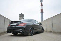 Street Pro Heck Ansatz Flaps passend für Mercedes CLA A45 AMG C117 FL