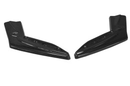 Heck Ansatz Flaps Diffusor V.1 passend für Toyota GT86 Facelift schwarz Hochglanz