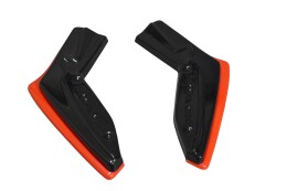 Heck Ansatz Flaps Diffusor V.2 passend für Toyota GT86 Facelift schwarz Hochglanz
