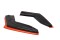 Heck Ansatz Flaps Diffusor V.2 passend für Toyota GT86 Facelift schwarz Hochglanz