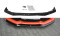 Cup Spoilerlippe Front Ansatz V.1 passend für Toyota GT86 Facelift schwarz Hochglanz