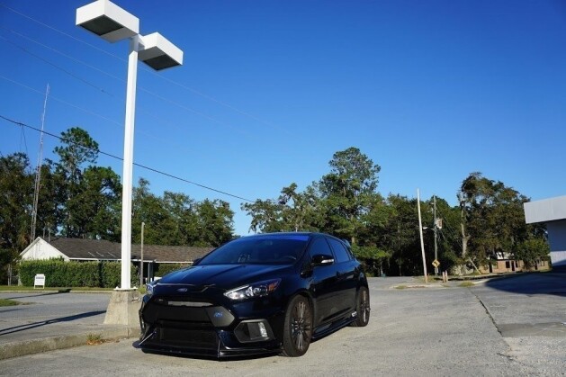 Hybrid Cup Spoilerlippe Front Ansatz für Ford Focus RS Mk3