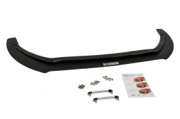 Hybrid Cup Spoilerlippe Front Ansatz für Ford Focus RS Mk3
