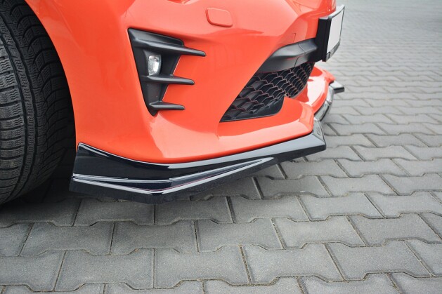 Cup Spoilerlippe Front Ansatz V.2 für NISSAN GT-R vor Facelift COUPE ( –  EXCB