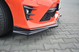 Cup Spoilerlippe Front Ansatz V.2 passend für Toyota GT86 Facelift schwarz Hochglanz