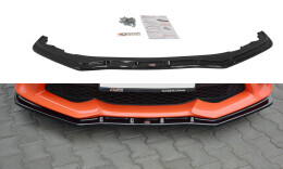 Cup Spoilerlippe Front Ansatz V.3 passend für Toyota GT86 Facelift schwarz Hochglanz