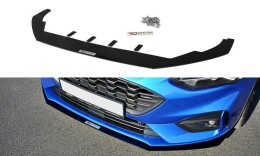 Sport Cup Spoilerlippe Front Ansatz für Ford Focus ST / ST-Line Mk4 schwarz Hochglanz