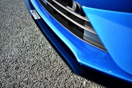 Sport Cup Spoilerlippe Front Ansatz für Ford Focus ST / ST-Line Mk4 schwarz Hochglanz