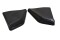Heck Ansatz Flaps Diffusor passend für Chevrolet Corvette Stingray C7 schwarz Hochglanz