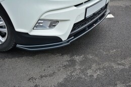 Street+ Spoilerlippe Front Ansatz V.1 passend für SSANGYONG TIVOLI schwarz Hochglanz
