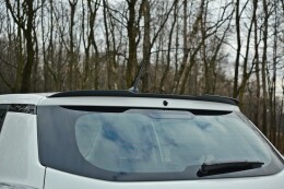 Heck Spoiler Aufsatz Abrisskante passend für SSANGYONG TIVOLI schwarz Hochglanz