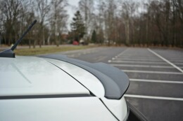 Heck Spoiler Aufsatz Abrisskante passend für SSANGYONG TIVOLI schwarz Hochglanz