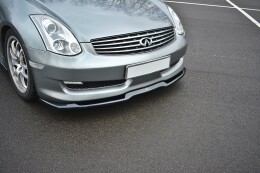Cup Spoilerlippe Front Ansatz V.1 passend für INFINITI G35 COUPE schwarz matt