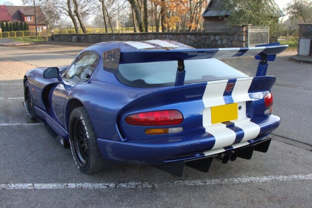 Heck Ansatz Diffusor passend für Heckschürze passend für DODGE VIPER GTS