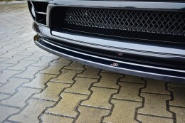 Cup Spoilerlippe Front Ansatz V.1 passend für JEEP GRAND CHEROKEE WK STR8 schwarz Hochglanz