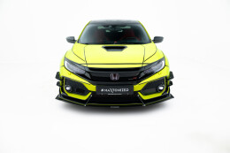 Street Pro Spoilerlippe Front Ansatz V.1 passend für Honda Civic Type-R Mk10 / Mk10 FL