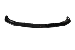 Cup Spoilerlippe Front Ansatz V.1 passend für Mercedes CLA C117 AMG-LINE FACELIFT schwarz Hochglanz