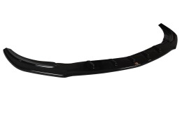 Cup Spoilerlippe Front Ansatz V.1 passend für Mercedes CLA C117 AMG-LINE FACELIFT schwarz Hochglanz
