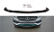 Cup Spoilerlippe Front Ansatz V.1 für Mercedes CLA C117 AMG-LINE FACELIFT schwarz Hochglanz