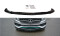 Cup Spoilerlippe Front Ansatz V.1 passend für Mercedes CLA C117 AMG-LINE FACELIFT schwarz Hochglanz