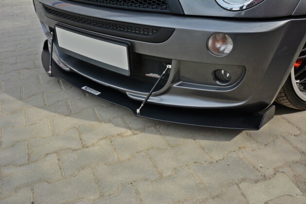 Racing Cup Spoilerlippe Front Ansatz passend für MINI R53 COOPER S JCW