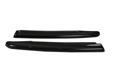Heck Ansatz Flaps Diffusor passend für Mercedes CLA C117 AMG-LINE FACELIFT schwarz Hochglanz