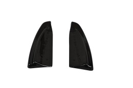 Heck Ansatz Flaps Diffusor passend für Mercedes CLA C117 AMG-LINE FACELIFT schwarz Hochglanz