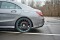 Heck Ansatz Flaps Diffusor passend für Mercedes CLA C117 AMG-LINE FACELIFT schwarz Hochglanz