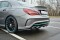 Heck Ansatz Diffusor passend für Mercedes CLA C117 AMG-LINE FACELIFT schwarz Hochglanz