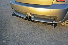 Heck Ansatz Diffusor passend für Heckschürze passend für MINI R53 COOPER S JCW