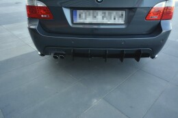 Heck Ansatz Diffusor Hecksch&uuml;rze f&uuml;r BMW 5er E61 (TOURING) WAGON M Paket