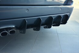 Heck Ansatz Diffusor passend für Heckschürze passend für BMW 5er E61 (TOURING) WAGON M Paket