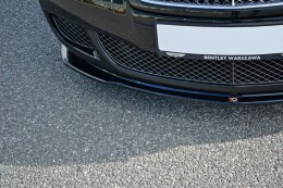 Cup Spoilerlippe Front Ansatz V.1 für BENTLEY CONTINENTAL GT schwarz matt