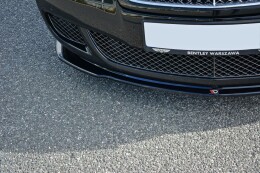 Cup Spoilerlippe Front Ansatz V.1 passend für BENTLEY CONTINENTAL GT schwarz Hochglanz