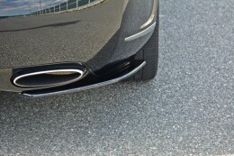 Heck Ansatz Flaps Diffusor passend für BENTLEY CONTINENTAL GT schwarz Hochglanz