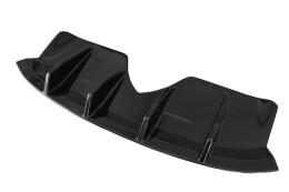 Heck Ansatz Diffusor passend für BENTLEY CONTINENTAL GT schwarz Hochglanz