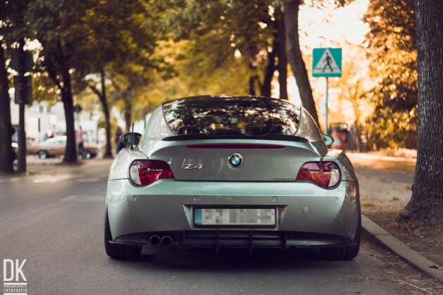 Heck Ansatz Diffusor passend für Heckschürze passend für BMW Z4 COUPE E86