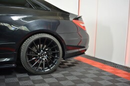 Splitter / Heck Ansatz Diffusor passend für Mercedes-Benz E-Klasse W207 Coupe AMG-Line schwarz Hochglanz