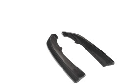 Splitter / Heck Ansatz Diffusor passend für Mercedes-Benz E-Klasse W207 Coupe AMG-Line schwarz Hochglanz