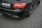 Heck Ansatz Flaps Diffusor passend für Mercedes E63 AMG W212 schwarz Hochglanz