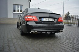 Heck Ansatz Diffusor passend für Mercedes E63 AMG...