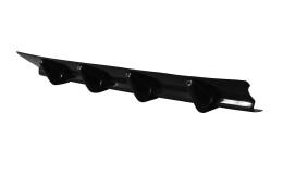 Heck Ansatz Diffusor passend für Mercedes E63 AMG W212 schwarz Hochglanz