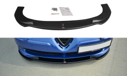 Cup Spoilerlippe Front Ansatz V.1 für ALFA ROMEO 156 GTA  schwarz Hochglanz
