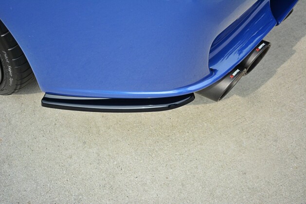 Street+ Heck Ansatz Flaps passend für Alfa Romeo 156 GTA SW schwarz Hochglanz