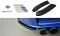 Heck Ansatz Flaps Diffusor für ALFA ROMEO 156 GTA SW schwarz Hochglanz