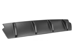 Mittlerer Cup Diffusor Heck Ansatz passend für ALFA ROMEO 156 GTA SW schwarz Hochglanz