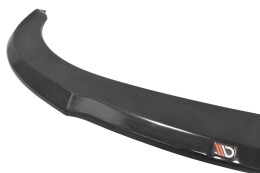 Cup Spoilerlippe Front Ansatz passend für Audi S6 C5 schwarz Hochglanz