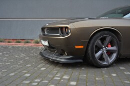 HYBRID Cup Spoilerlippe Front Ansatz V.1 für DODGE CHALLENGER MK3. PHASE-I SRT8 COUPE